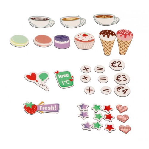 Kaviareň so zmrzlinou, drevo, Adam Toys