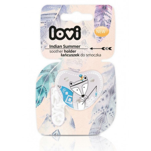 Lovi retiazka na cumlík s klipsou Indian Summer - boy